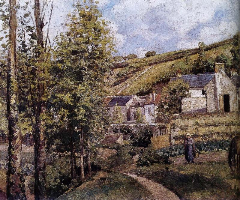 Camille Pissarro Loose multi tile this Ahe rice Tash s scenery